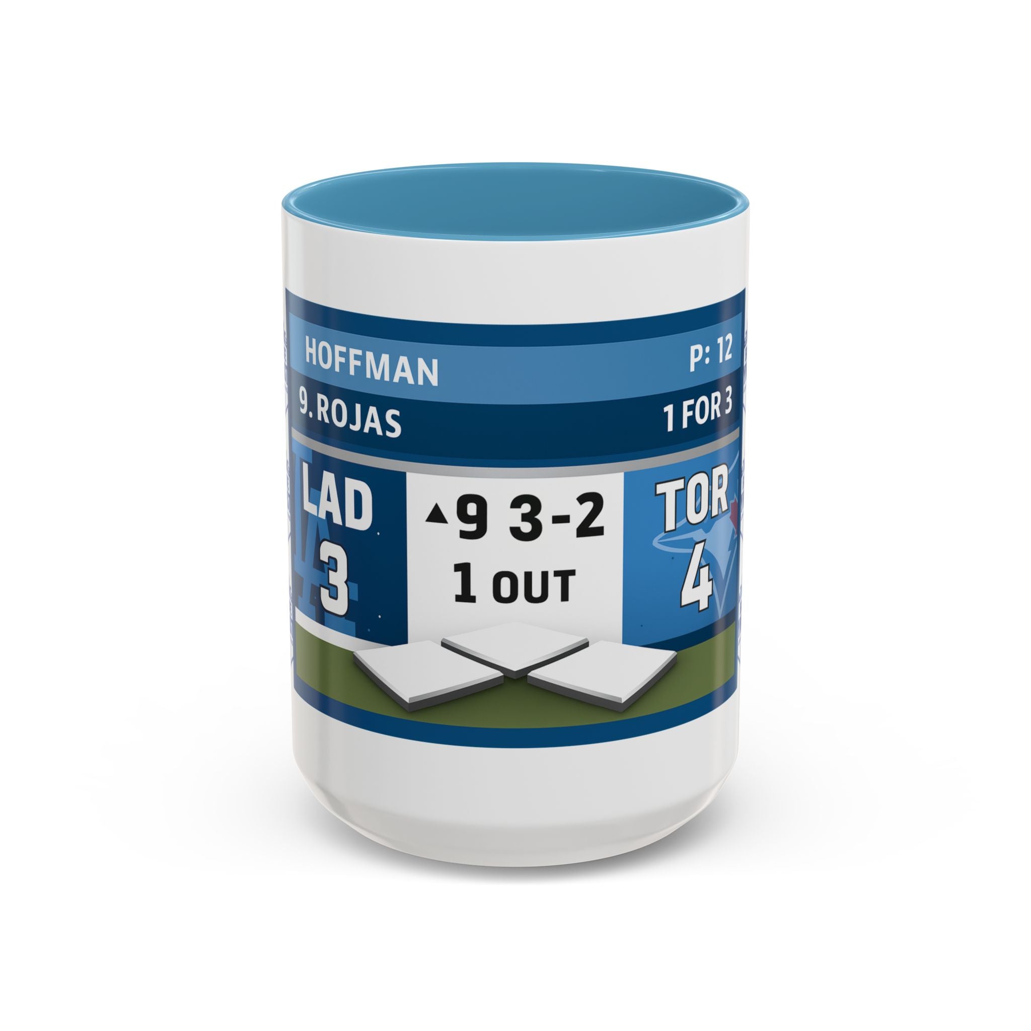 The Comeback Moment” Scoreboard Mug – 9th Inning Inspiration (15 oz)