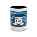 The Comeback Moment” Scoreboard Mug – 9th Inning Inspiration (15 oz)