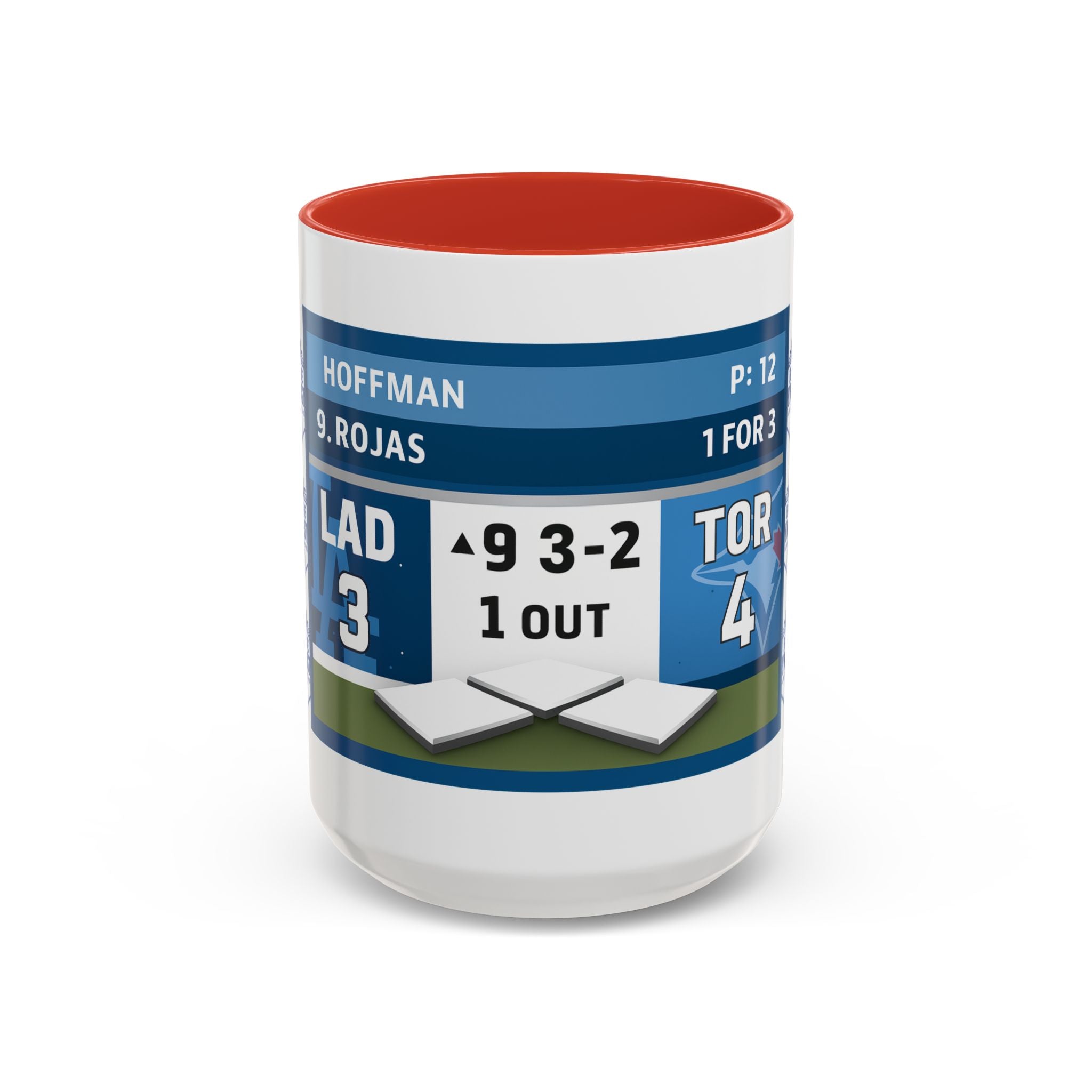 The Comeback Moment” Scoreboard Mug – 9th Inning Inspiration (15 oz)
